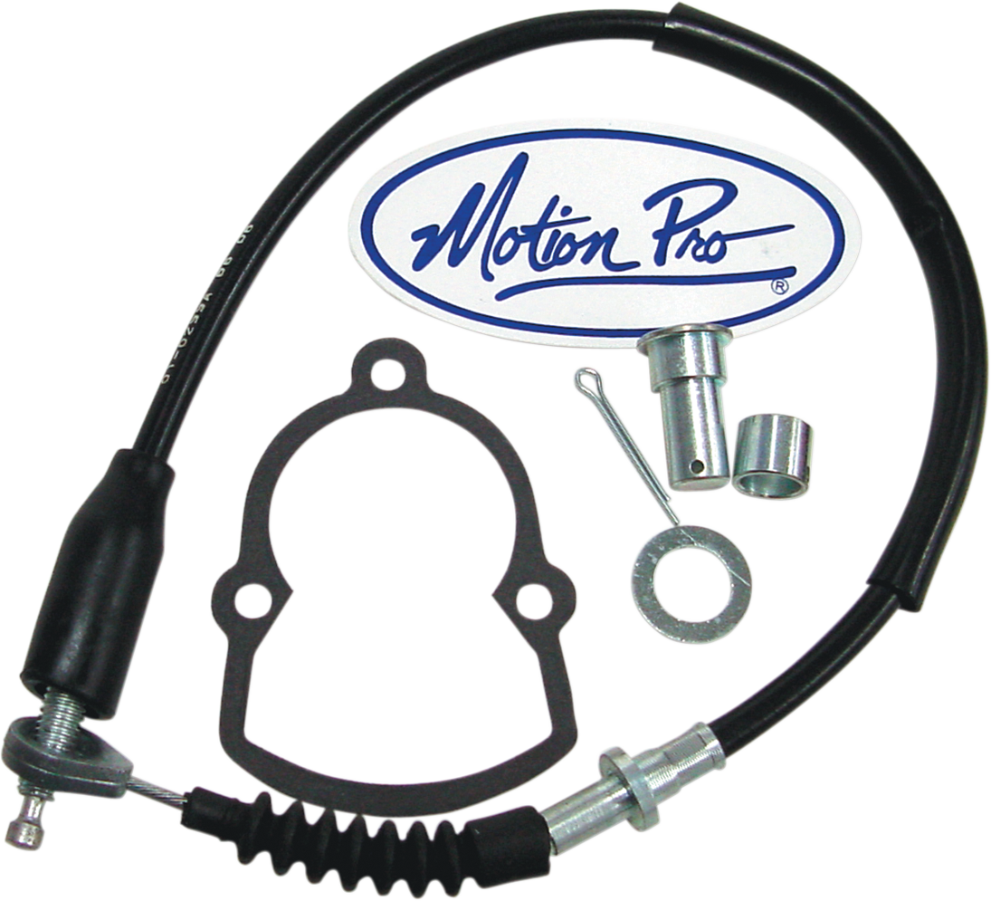 Black Vinyl Rear Brake Cable Kit - Blaster