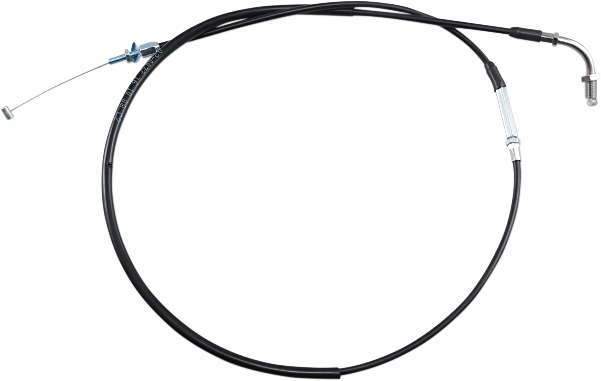 Black Vinyl Throttle Cable - Pull - '75-'84 Gold Wing