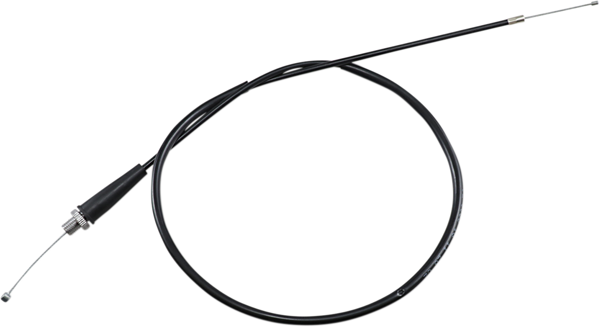 Black Vinyl Throttle Cable - Pull - '81-'06 Honda/Suzuki/Yamaha