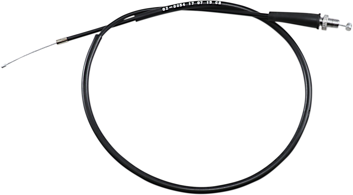 Black Vinyl Throttle Cable - Pull - '83-'85 ATC200
