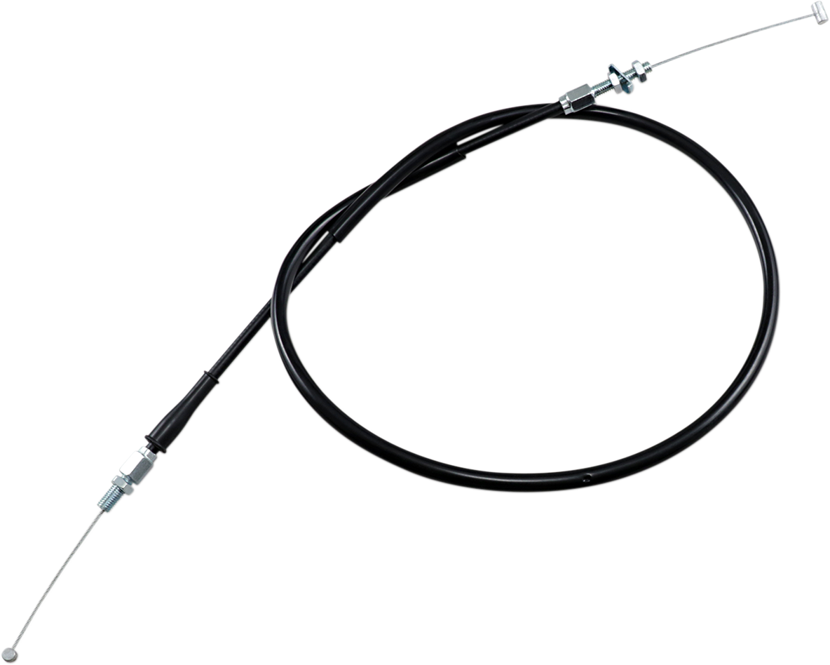 Black Vinyl Throttle Cable - Pull - '81-'85 Honda XL/XR