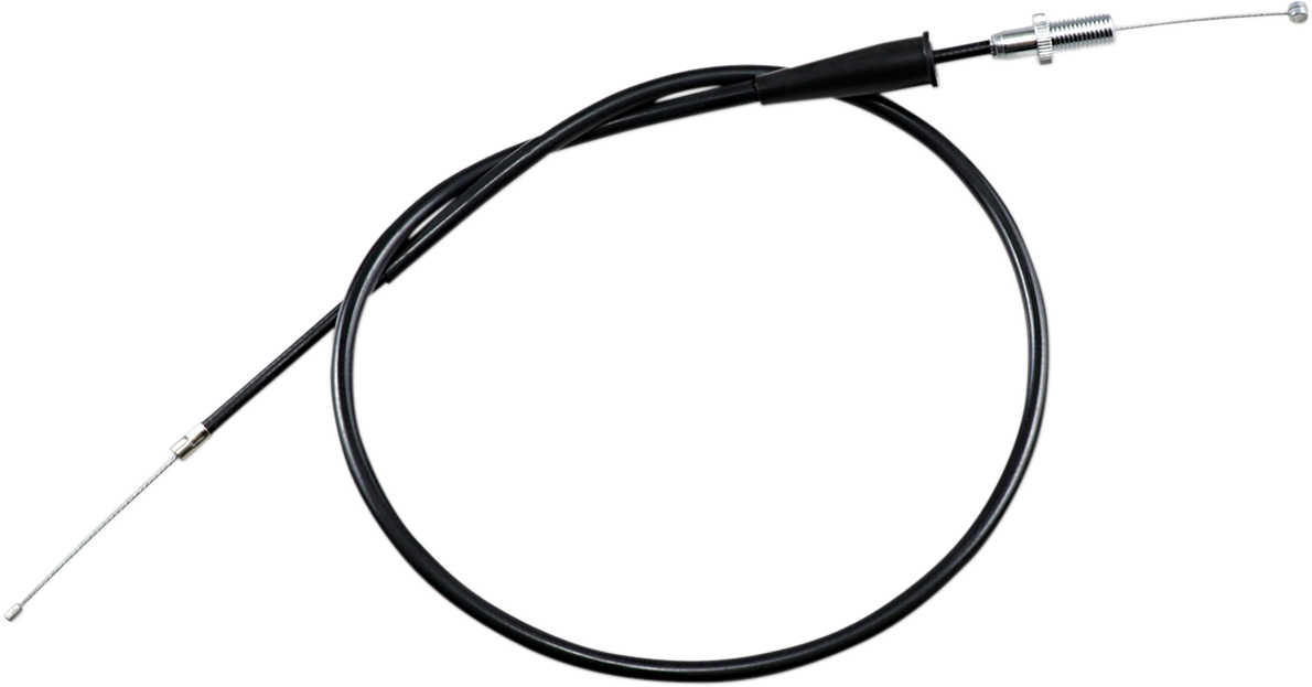 Black Vinyl Throttle Cable - Pull - '82-'95 CR/XC80