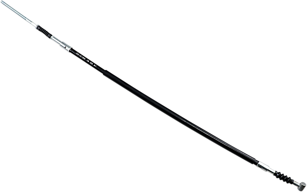 Black Vinyl Brake Cable - Honda