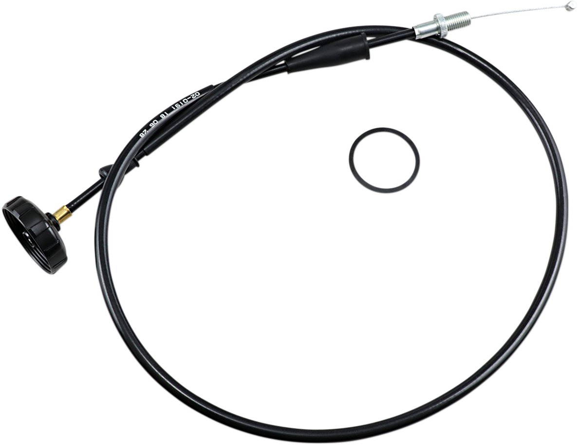 Black Vinyl Throttle Cable - Pull - '86-'89 ATC/TRX250