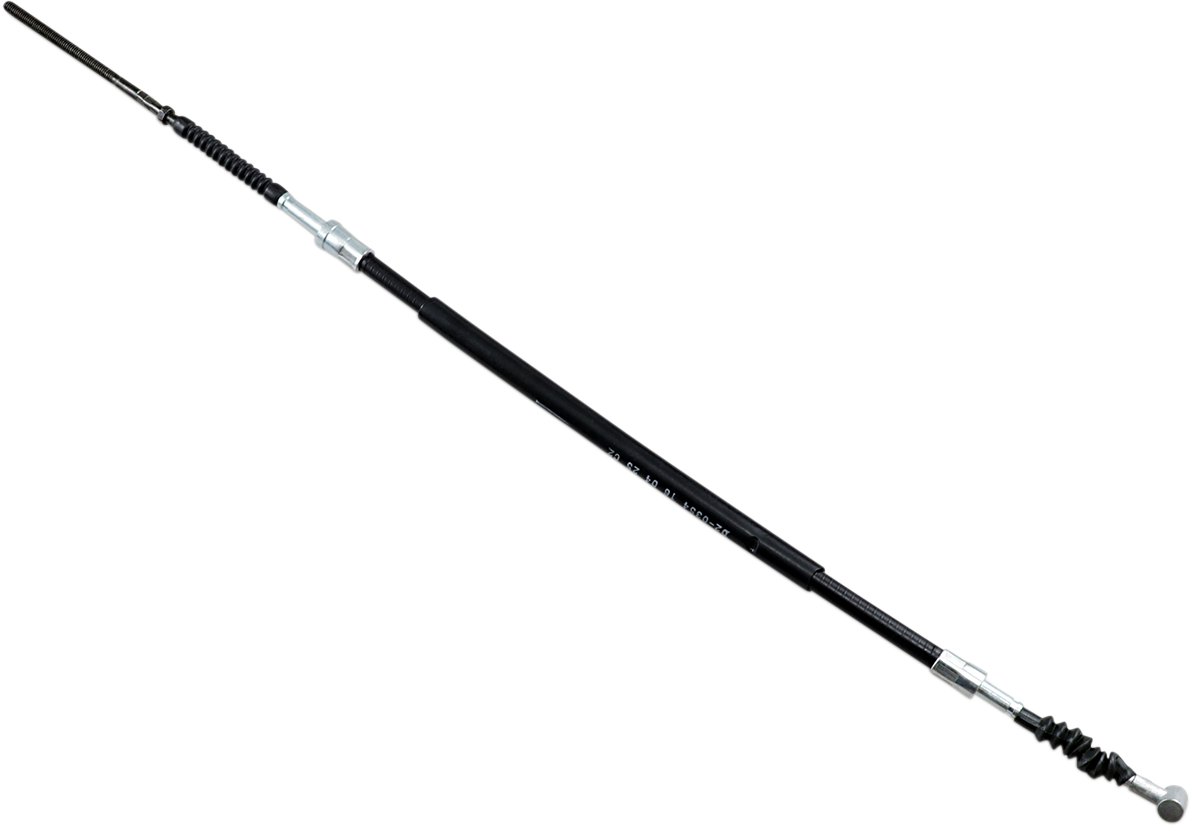 Black Vinyl Brake Cable - Foot - Honda
