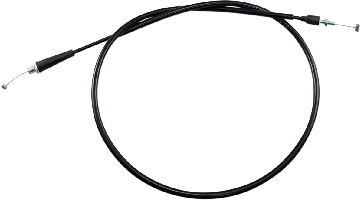 Black Vinyl Throttle Cable - Pull - '95-'23 TRX