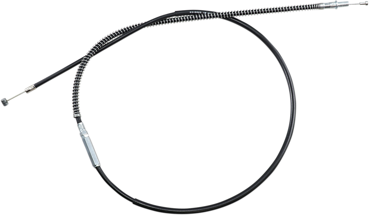 Black Vinyl Clutch Cable - Kawasaki