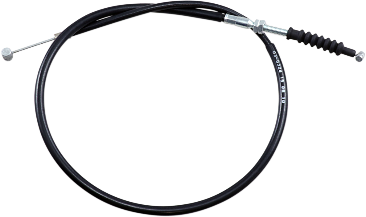 Black Vinyl Clutch Cable - Kawasaki/Suzuki