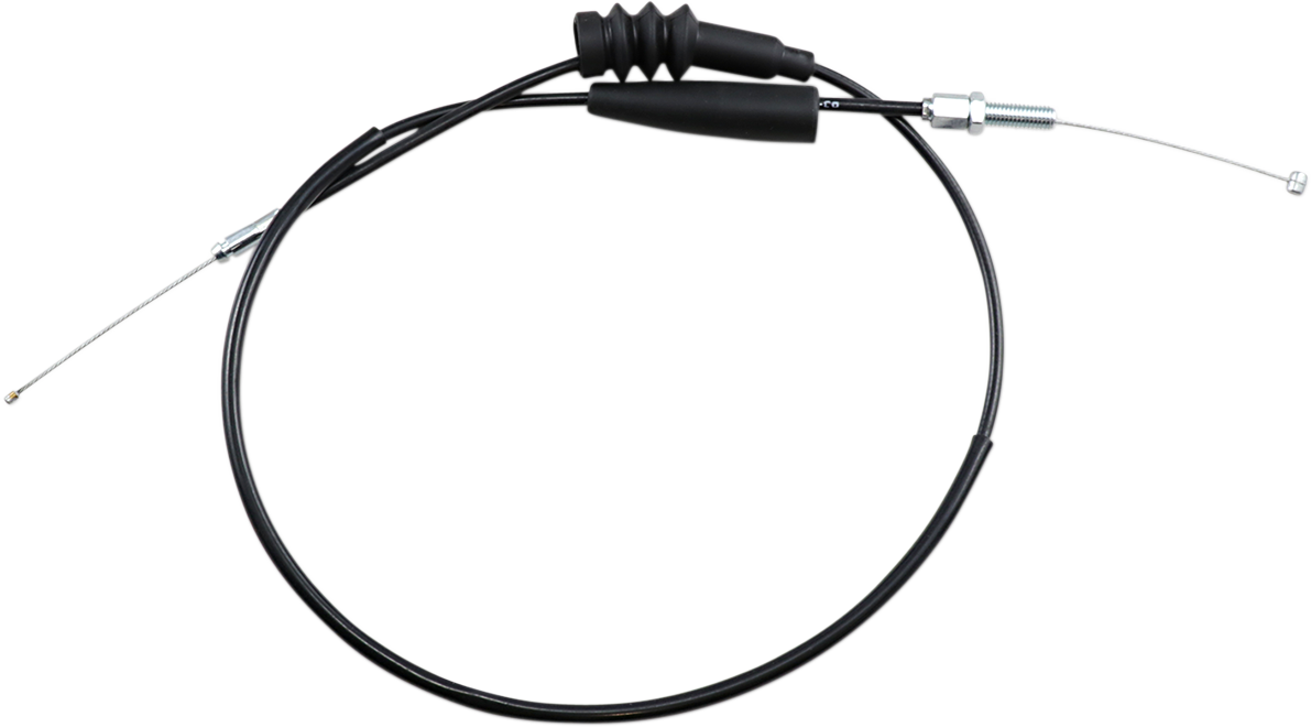 Black Vinyl Throttle Cable - Pull - '84-'87 KXT250
