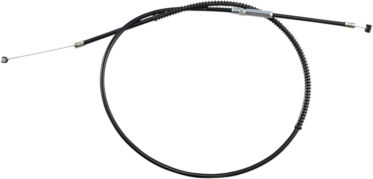 Black Vinyl Clutch Cable - Kawasaki