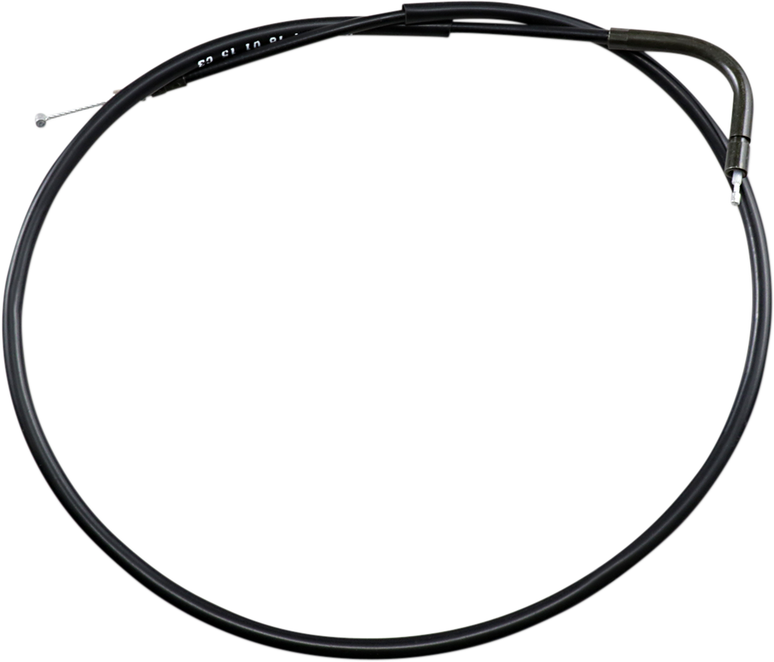 Black Vinyl Choke Cable - '87-'04 Kawasaki Bayou/Prairie