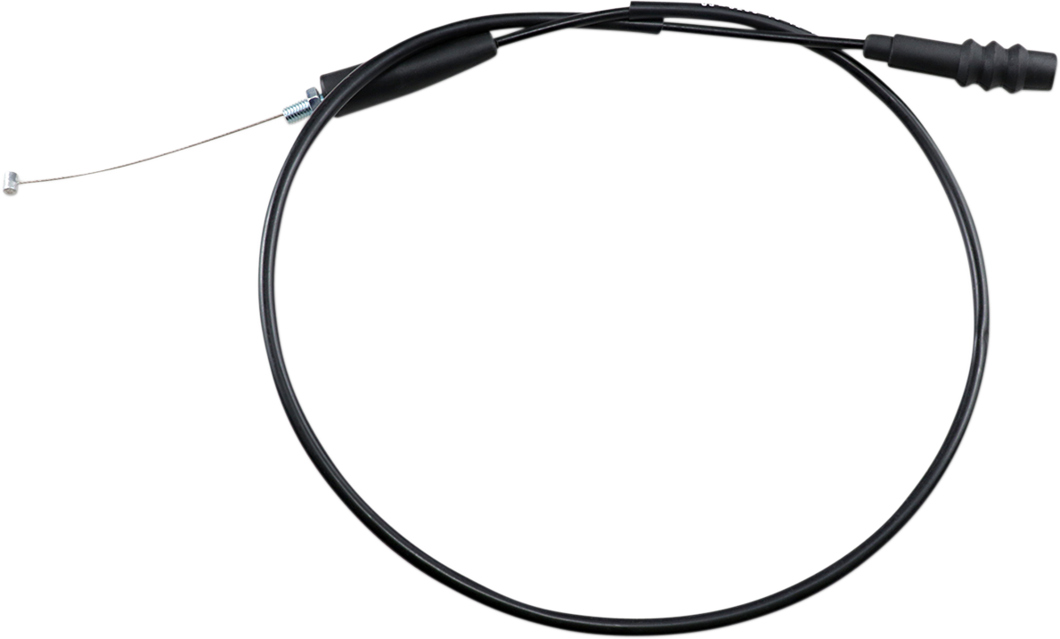 Black Vinyl Throttle Cable - Pull - '95-'06 KDX200/220