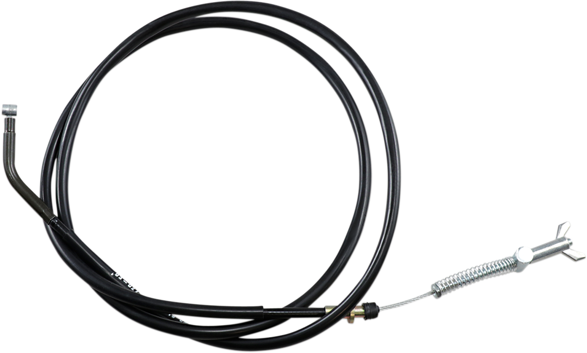 Black Vinyl Brake Cable - Rear - Hand - Kawasaki