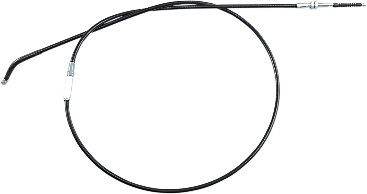 Black Vinyl Clutch Cable - +6" - Kawasaki