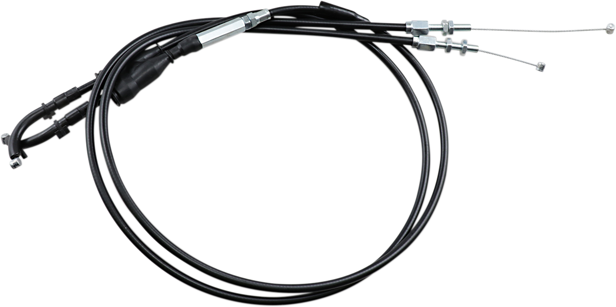 Black Vinyl Throttle Cable - Pull - '00-'07 Kawasaki/Suzuki 400