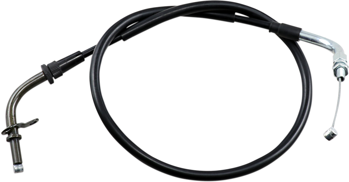 Black Vinyl Throttle Cable - Pull - '92-'06 GSX