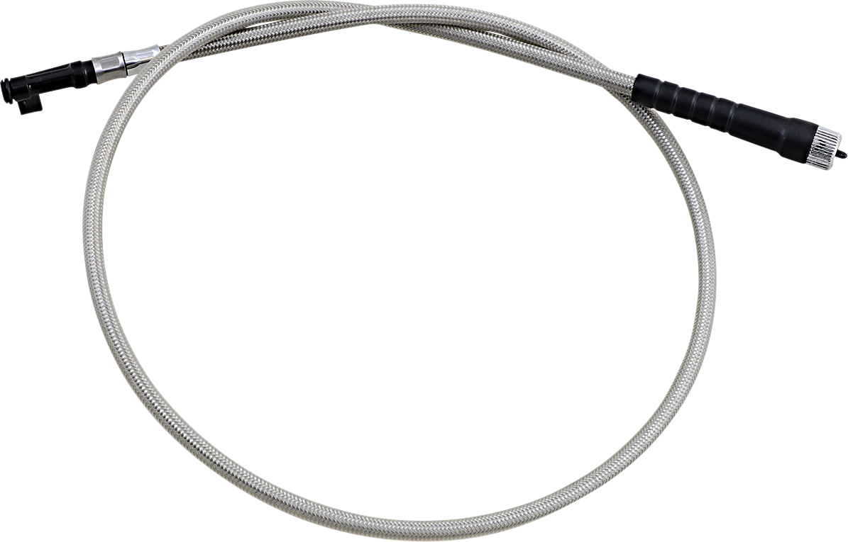 Armor Coat Braided Stainless Steel Speedometer Cable for Cruisers - Honda/Triumph