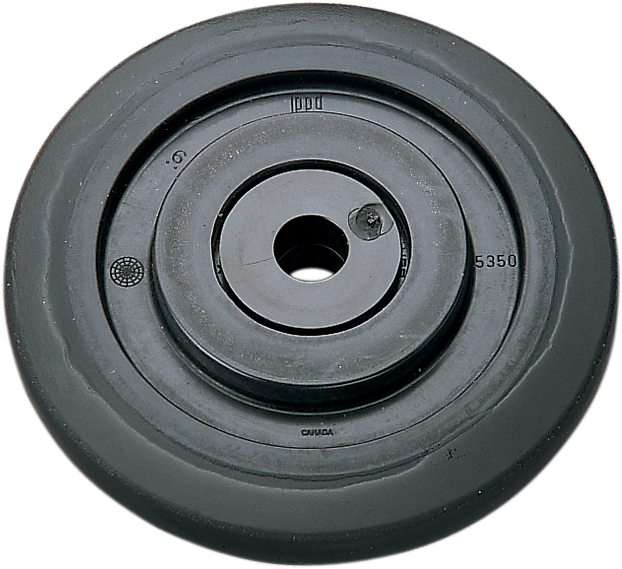 Idler Wheel - 5.35" OD x 0.625" ID - Black - Standard
