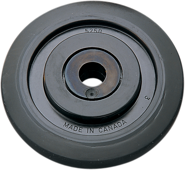 Idler Wheel - 5.25" OD x 0.75" ID - Black - Standard