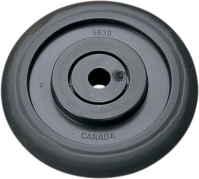 Idler Wheel - 5.625" OD x 0.625" ID - Black - Standard/Group 1