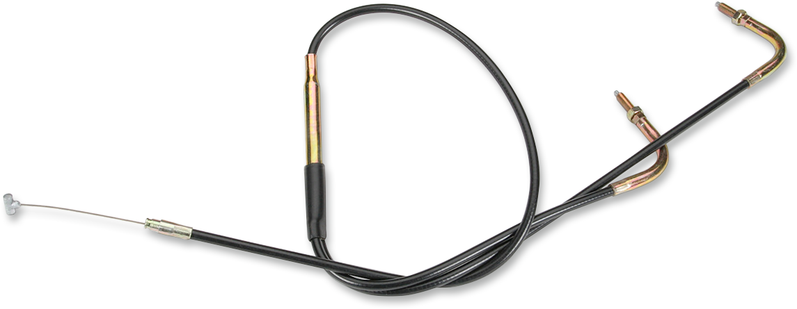 Black Vinyl Throttle Cable - Polaris