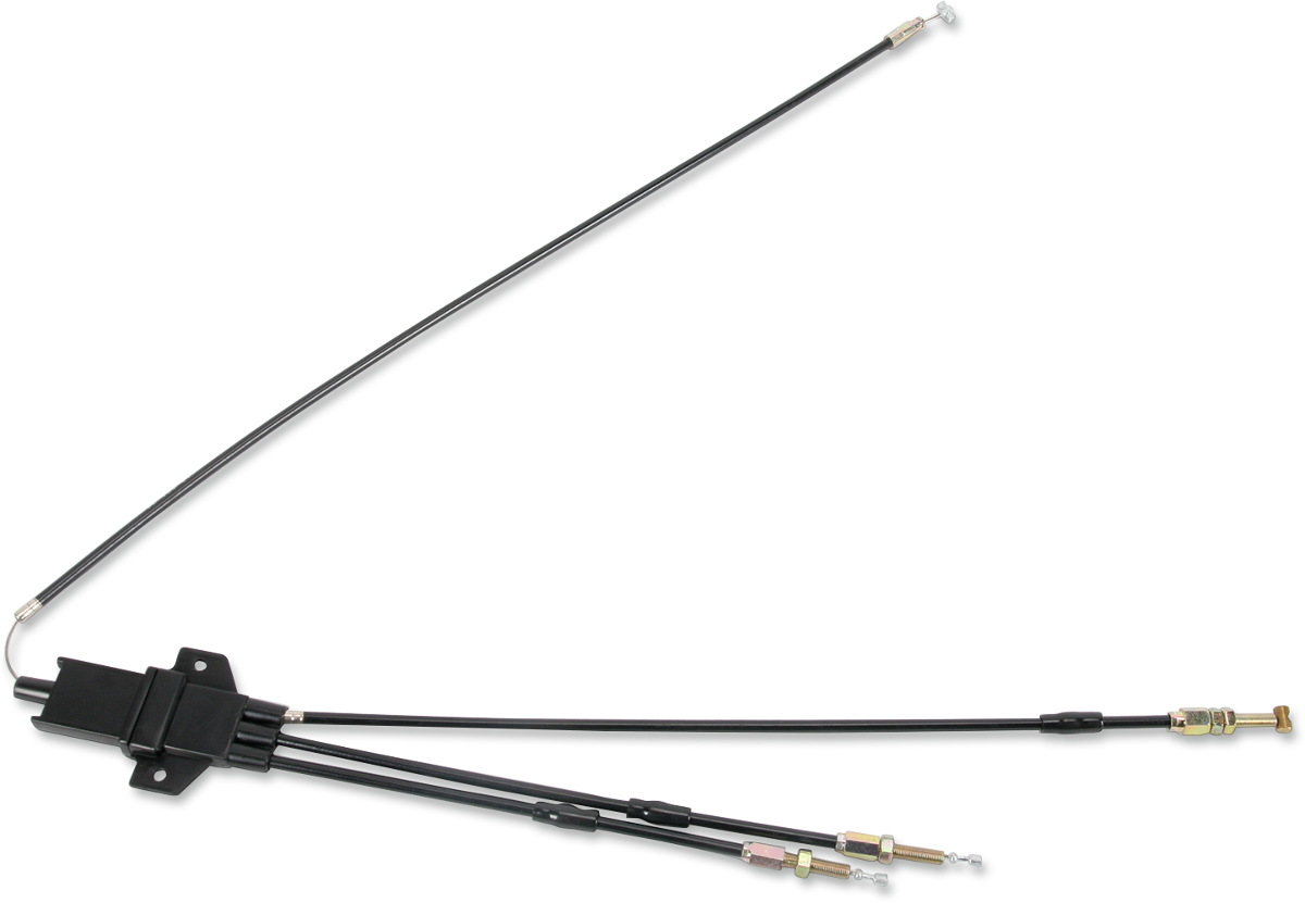 Black Vinyl Throttle Cable - Polaris