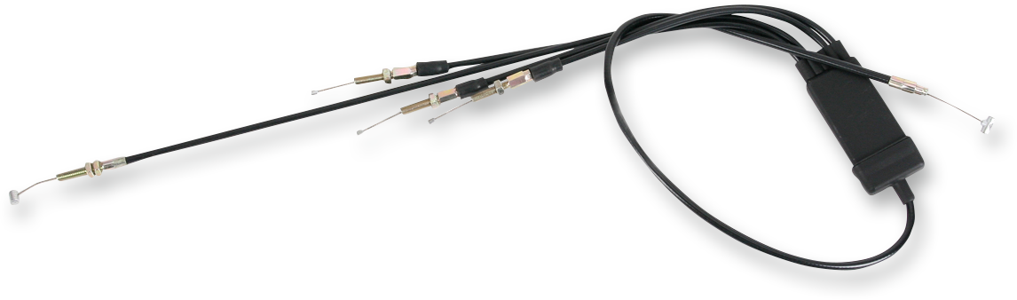 Black Vinyl Throttle Cable - Polaris