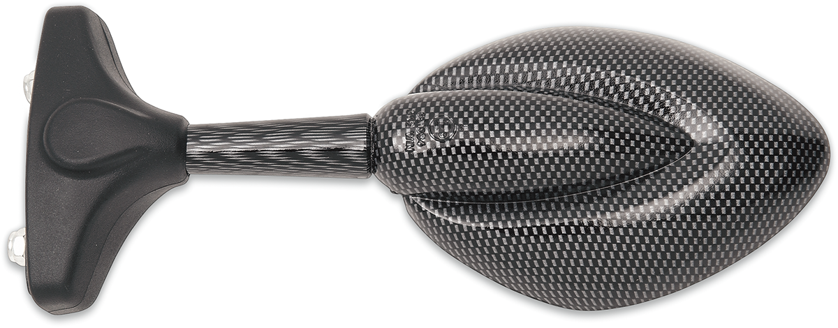 Mirror - Side View - Teardrop - Carbon Fiber - Left/Right - Each