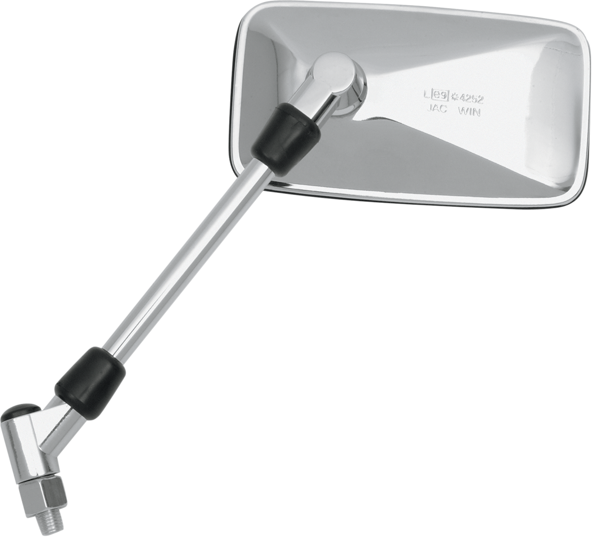 Mirror - Side View - Rectangle - Chrome