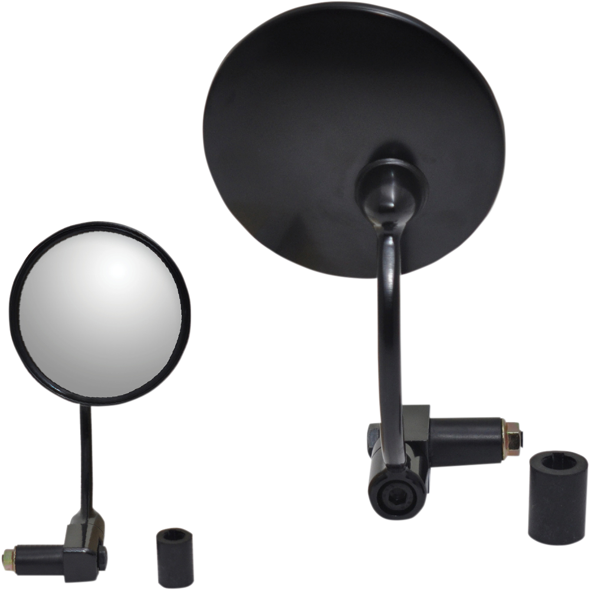 Mirror - Bar End - Round - Black - 7/8"