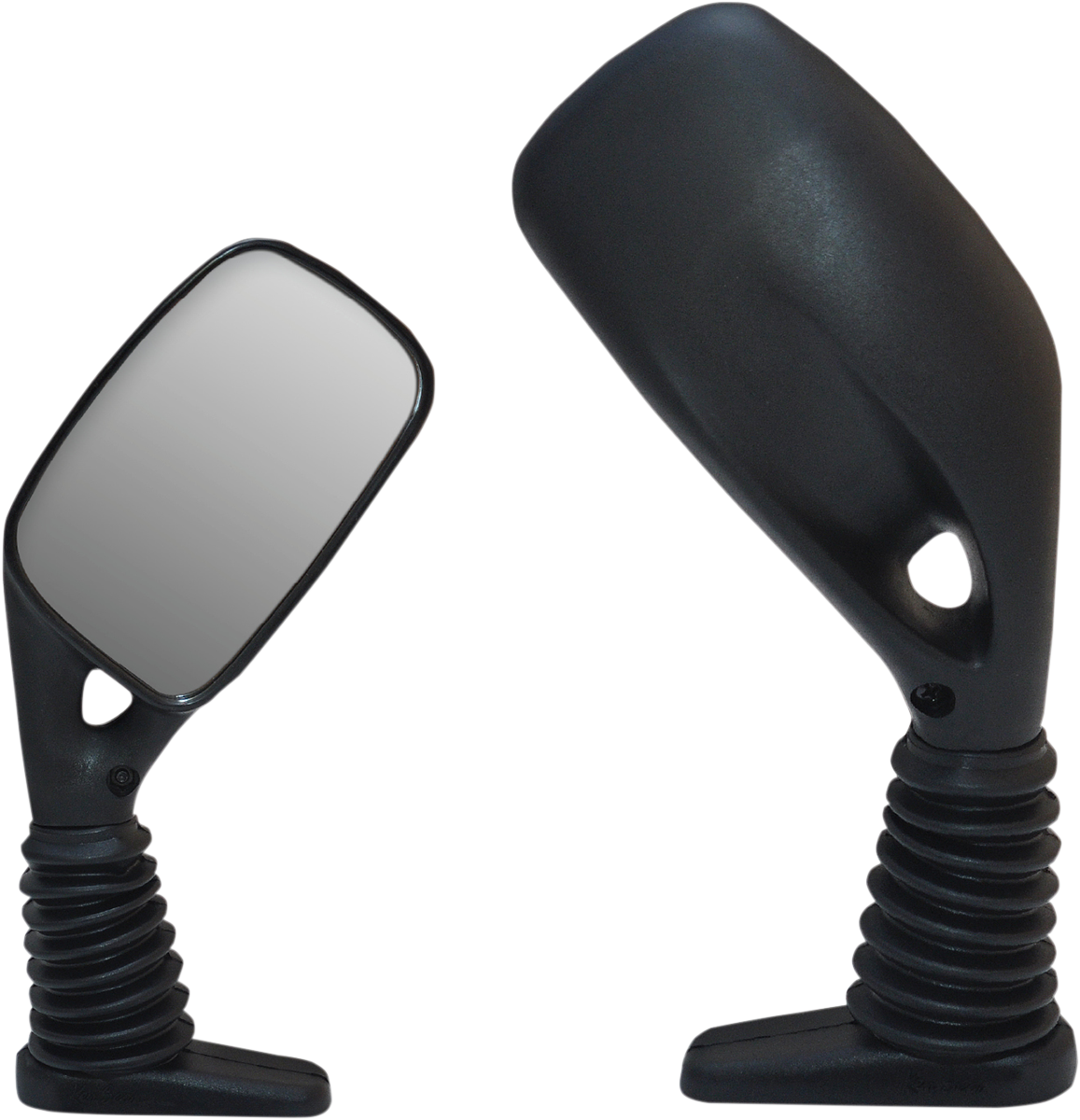 Mirror - ZX - Side View - Rectangle - Black - Right - Each