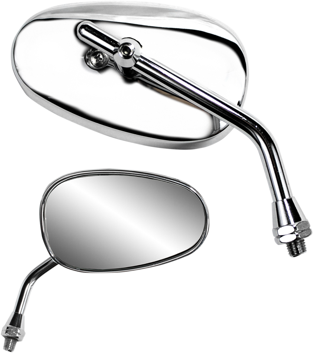 Mirror - Classic/Mini - Side View - Oval - Chrome - Each