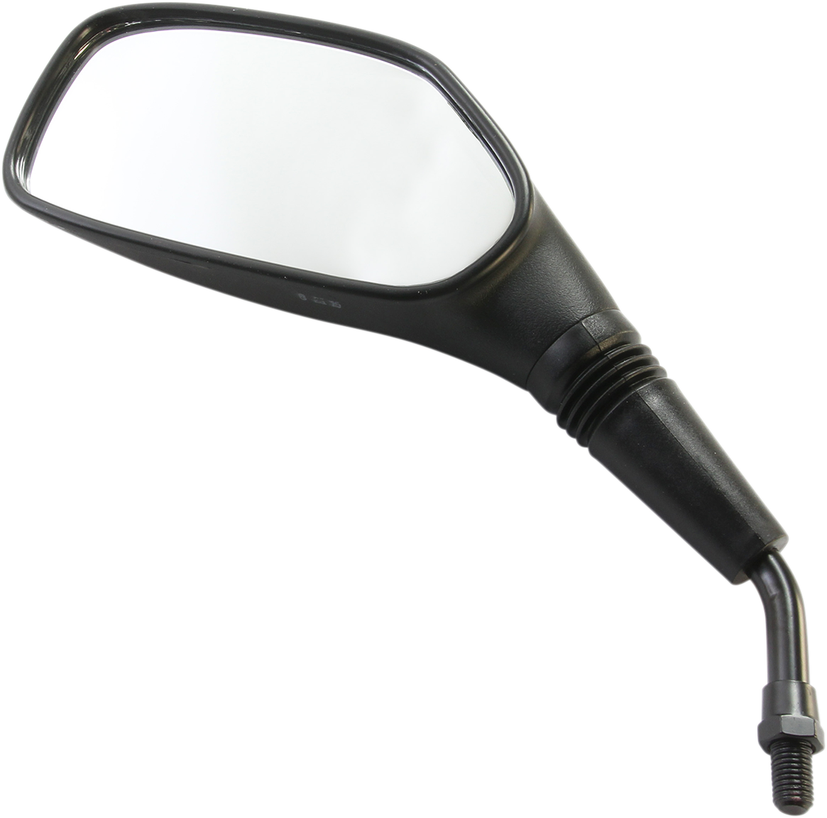 Mirror - Supersport - Side View - Rectangle - Black - Left - Each
