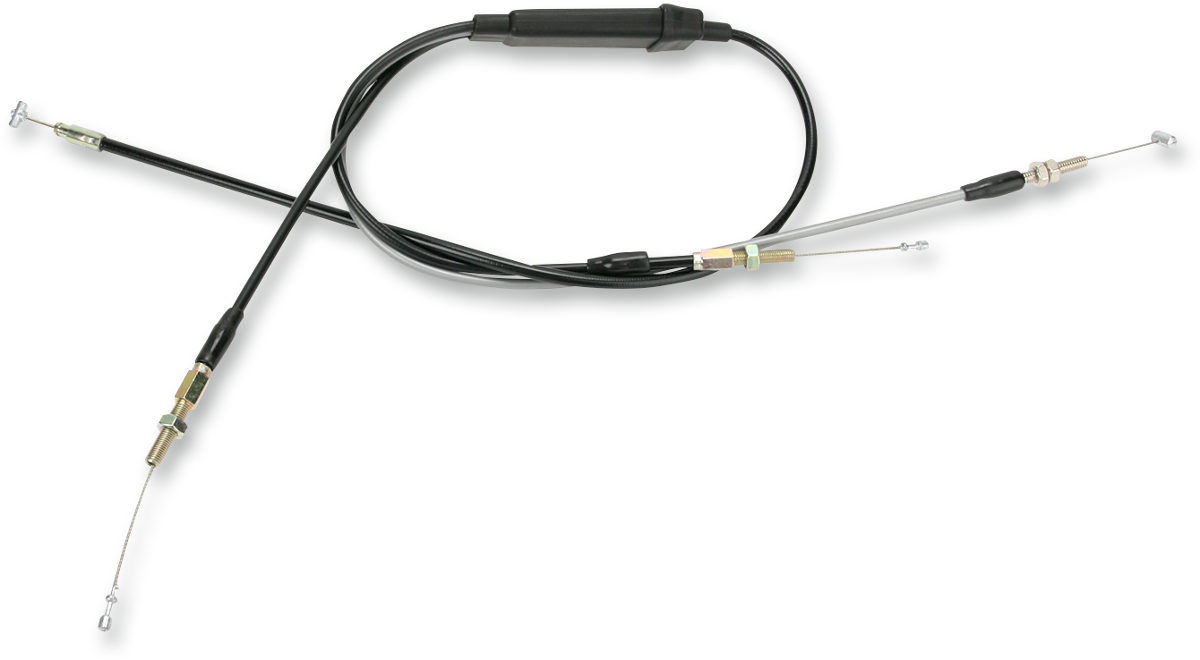 Black Vinyl Throttle Cable - Polaris