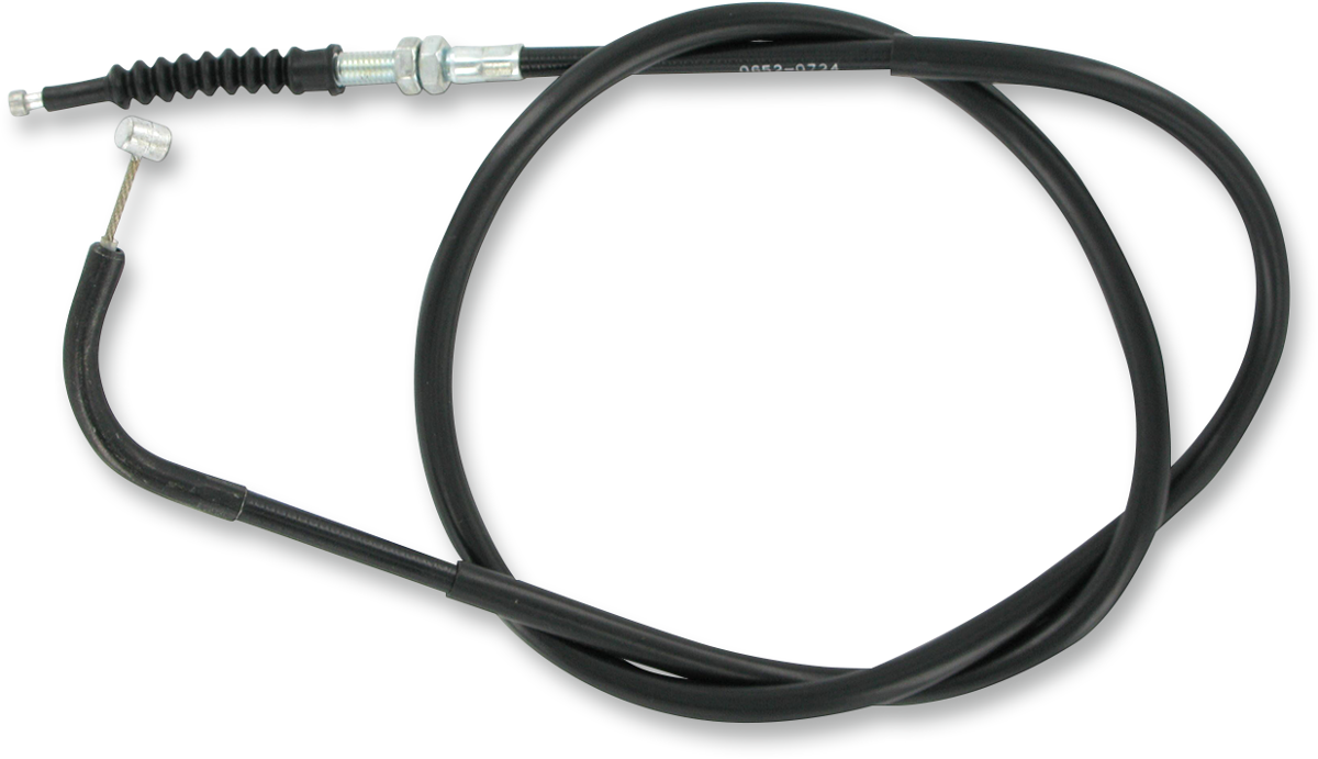 Black Vinyl Clutch Cable - Kawasaki
