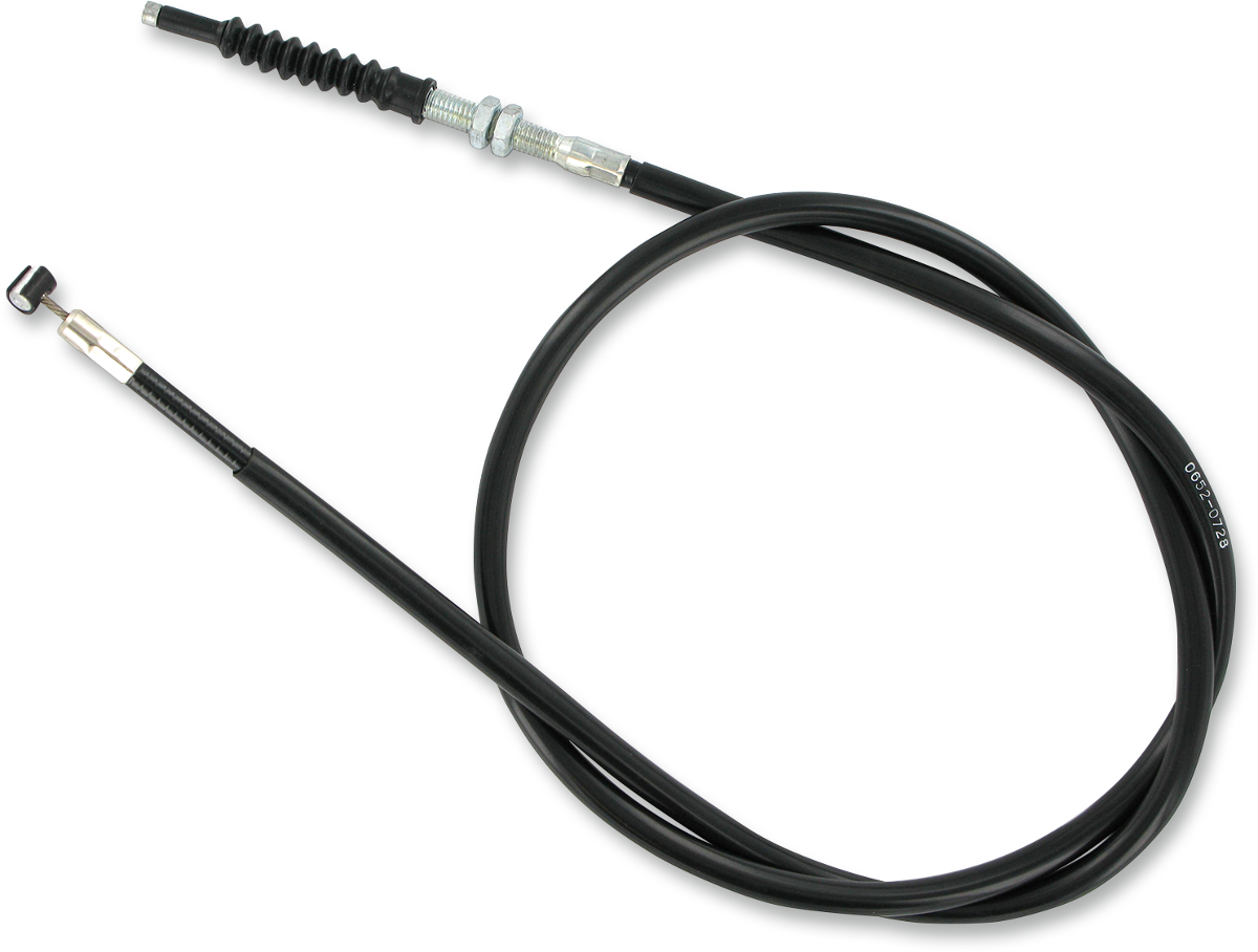 Black Vinyl Clutch Cable - Kawasaki
