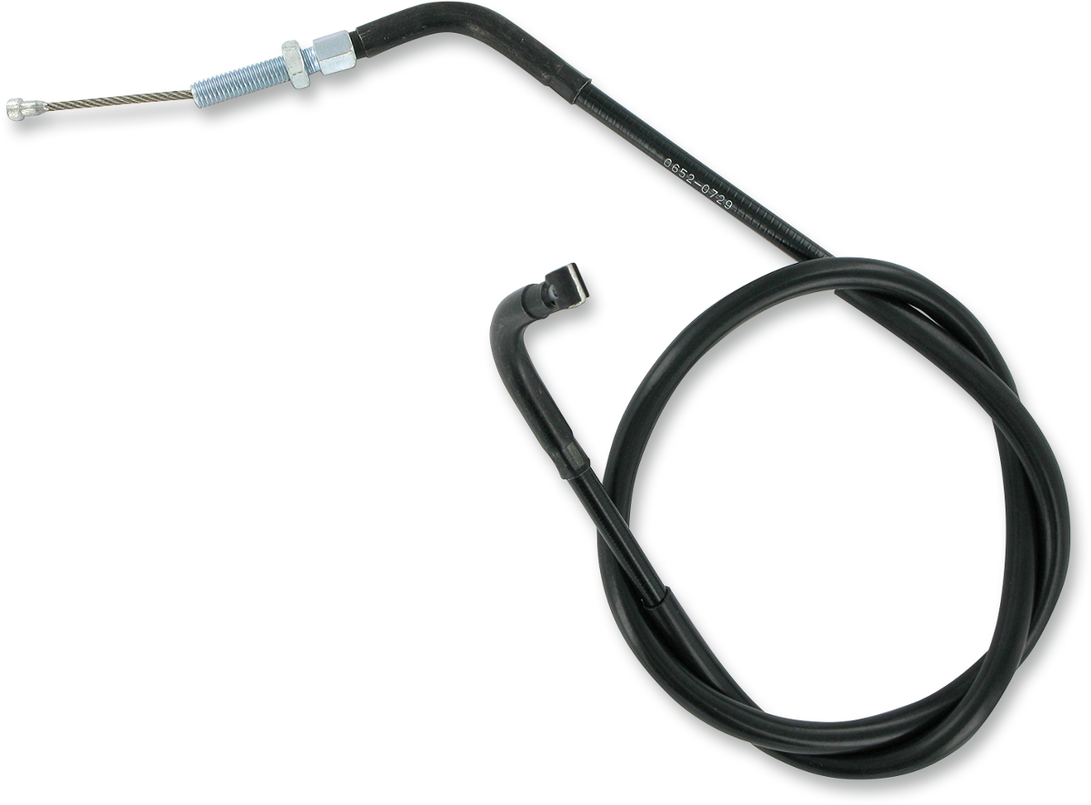 Black Vinyl Clutch Cable - Suzuki