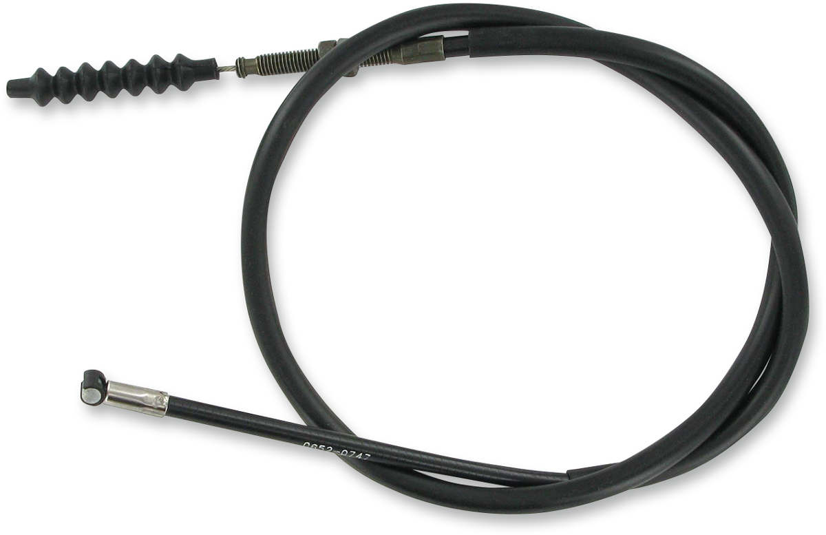 Black Vinyl Clutch Cable - Honda