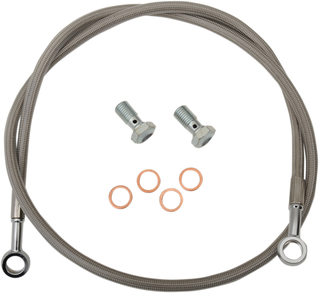 +6" Brake Line - 37" - Polaris/Yamaha
