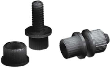 License Plate Bolt - 100 Pack - Black