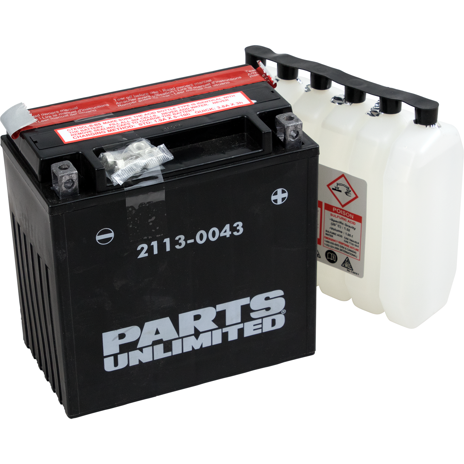 AGM Battery - YTX16CLB-BS 1.05 L