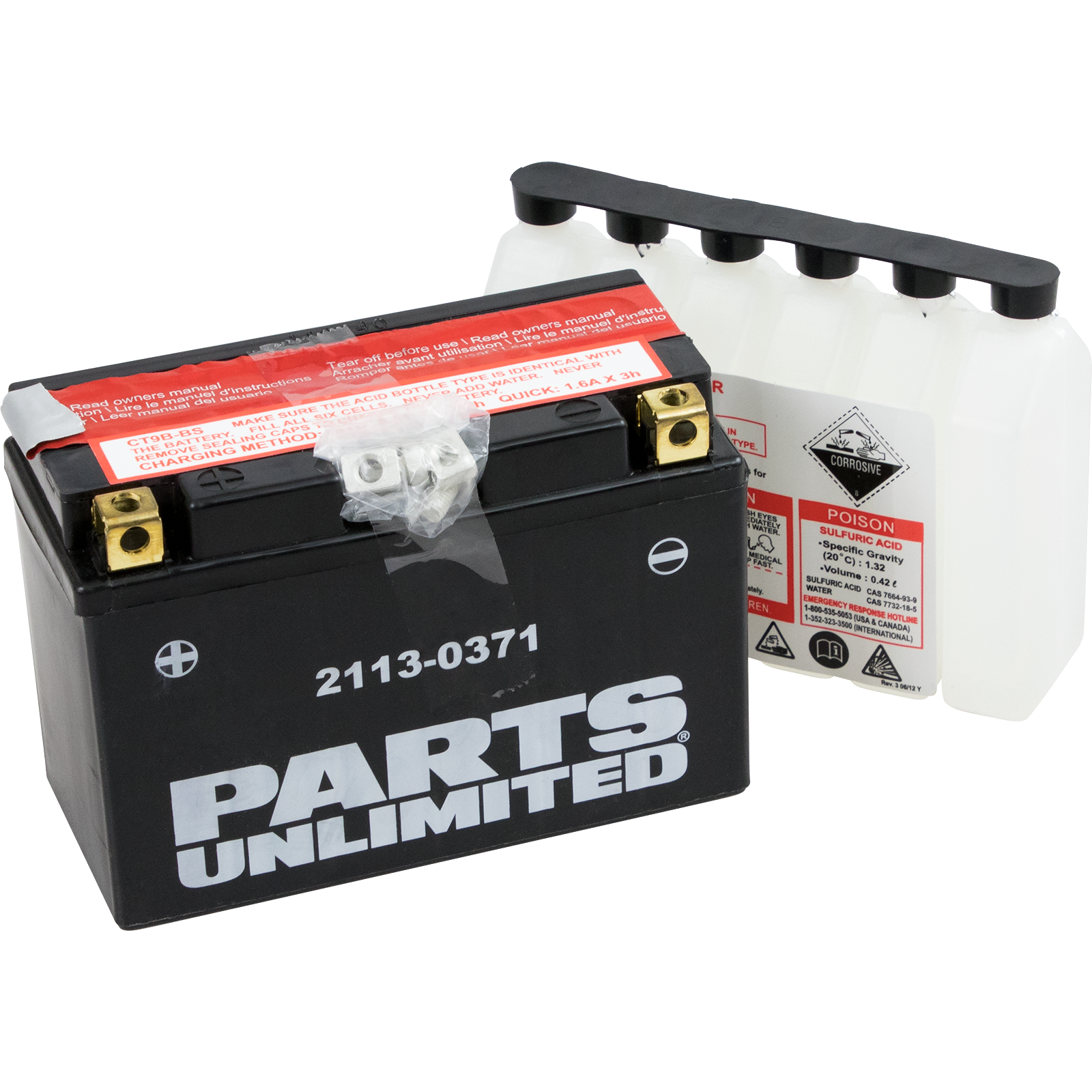 AGM Battery - YT9B-BS