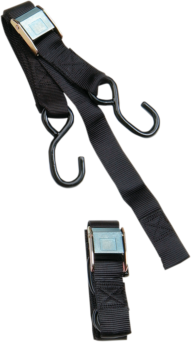 Tie-Down Straps - Cam Buckle - 1" x 5-1/2' - Black
