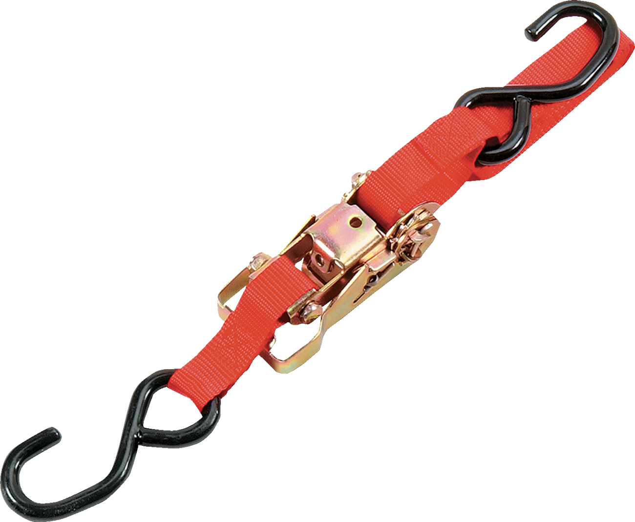 Heavy-Duty Ratchet Tie-Down - 1-1/2" x 6' - Red