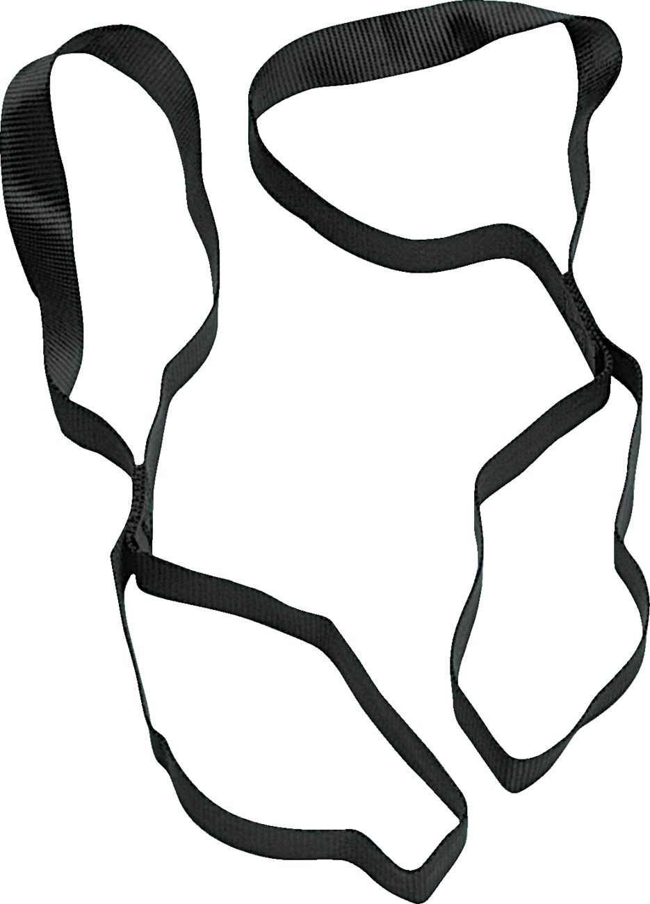 Tie-Down Extensions - 1-1/2" x 1-1/2' - Black