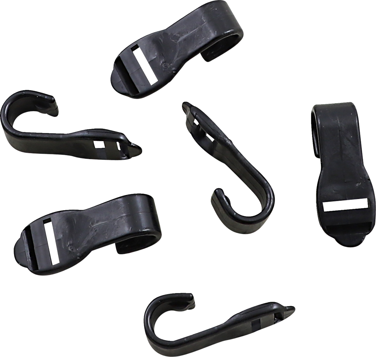 Cover Hooks - Snowmobile - Black - 6 Pack