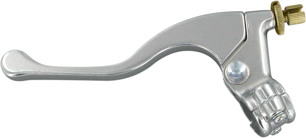 Shorty Style Power Lever Assembly - Left Hand - Honda - Silver