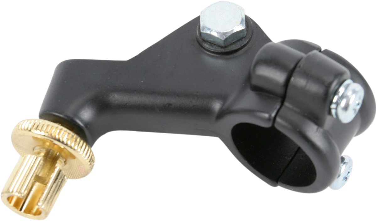 Two-Piece Black Lever Holder - Right