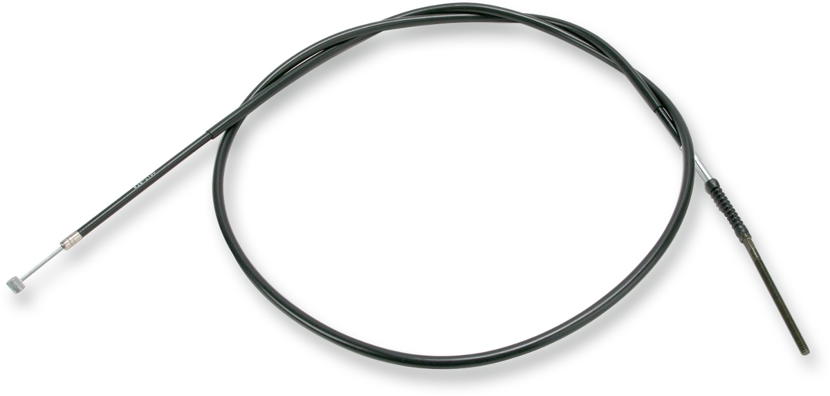 Black Vinyl Brake Cable - Rear - Honda