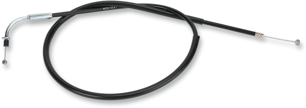 Vinyl Covered Throttle Cable - '76-83 Yamaha